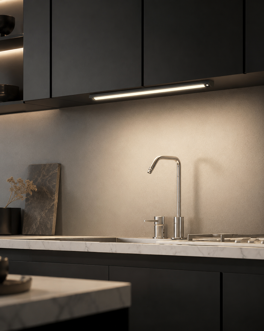 BARRA LED MODERNA CON SENSOR DE 50 CM